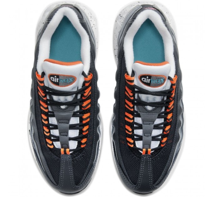 Кроссовки Nike Air Max 95 Recraft Black Aquamarine (Gs) CJ3906-008