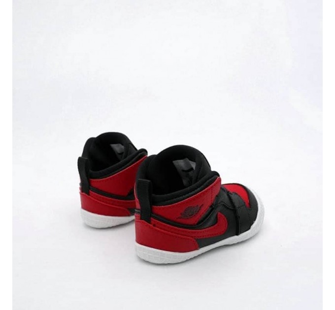 Кроссовки Jordan 1 Crib Bootie Bred AT3745-023