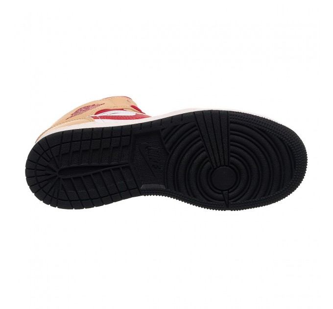 Кроссовки женские Jordan 0 Mid Light Cardinal Curry (Gs) (554725-201)