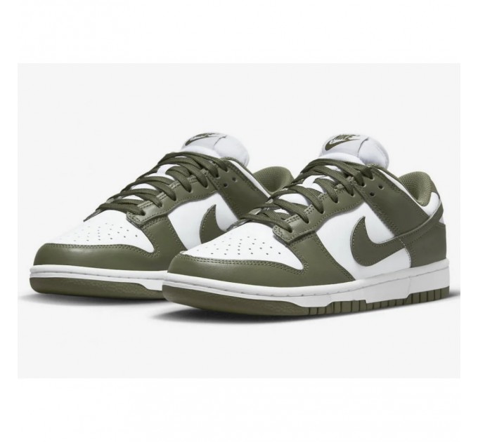 Кроссовки Nike Dunk Low Medium Olive/White Dd1503-120 41 DD1503-120