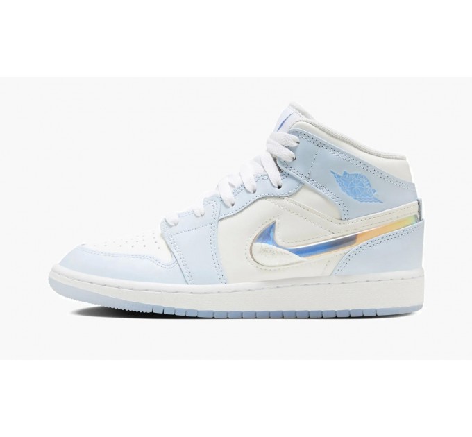 Кроссовки Jordan 1 Mid Se Glitter Swoosh (Gs) FQ9117-400