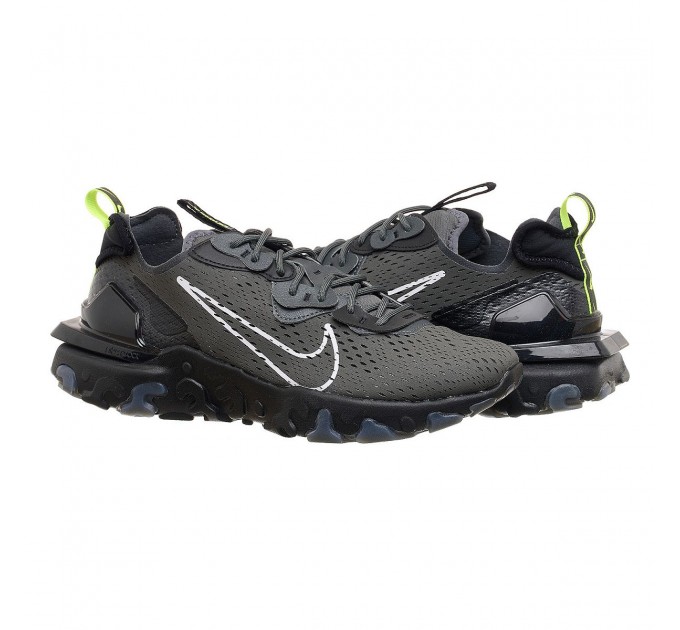 Кроссовки мужские Nike React Vision Men's Shoes - Grey (DZ4498-001)
