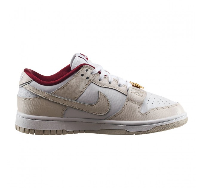 Кроссовки женские Nike Dunk Low Se Just Do It White Phantom (W) (DV1160-100)