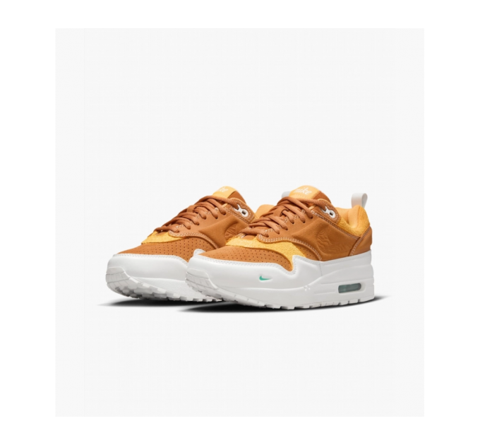 Кроссовки Nike Air Max 1 X Serena Williams Design Crew Shoes Orange FQ4298-800