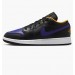 Кроссовки Air Jordan 1 Low Lakers Gs 553560-075