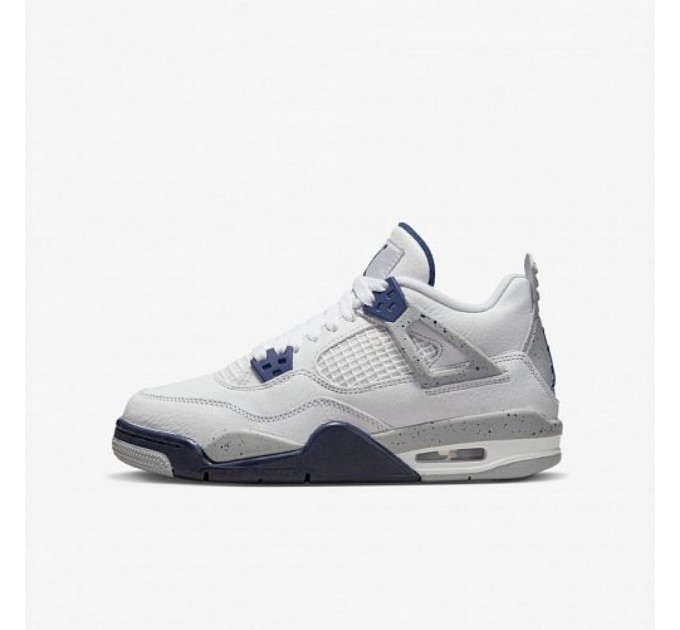 Кроссовки Jordan 4 Retro Midnight Navy (Gs) 408452-140