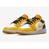 Кроссовки детские Nike 1 Low “University Gold” Appears For Kids (553560-701)