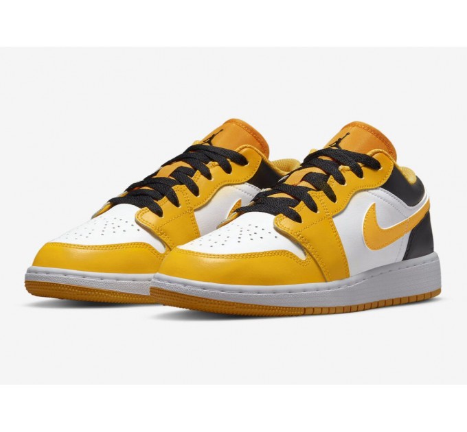 Кроссовки детские Nike 1 Low “University Gold” Appears For Kids (553560-701)