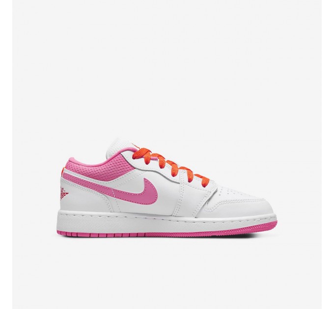 Кроссовки женские Nike 1 Low Gs 'White Safety Orange Pinksicle (DR9498-168)
