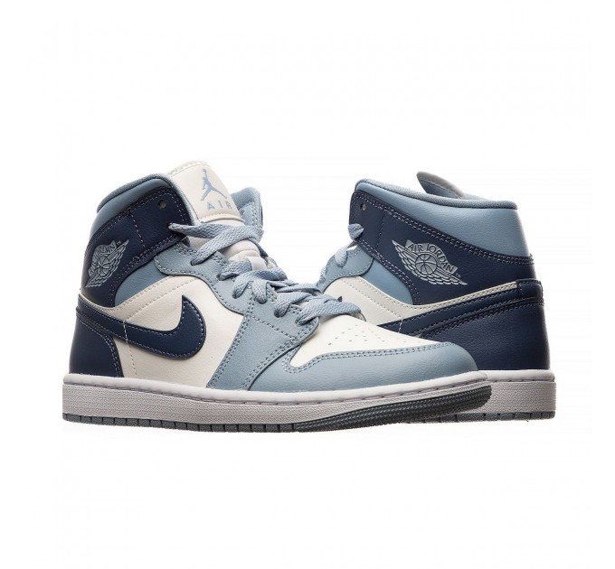 Кросівки жіночі Jordan 1 Mid Shoes 'Diffused Blue' (BQ6472-140)