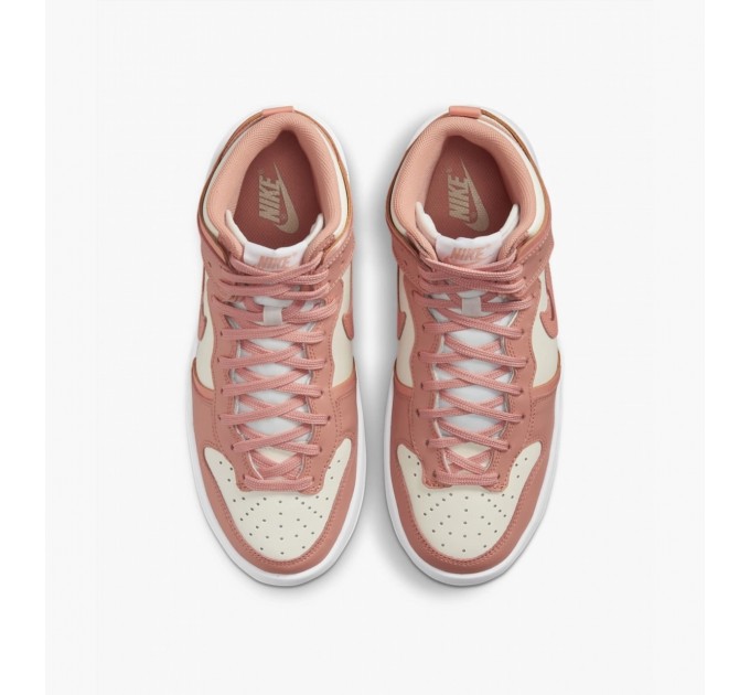 Кроссовки Nike Dunk High Up Sail Light Madder Root DH3718-107