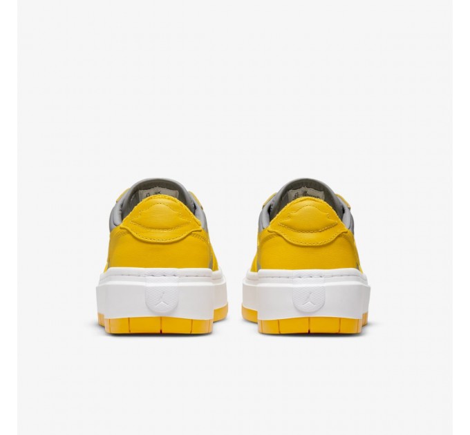 Кроссовки женские Jordan 1 Low Elevate Yellow Grey (DH7004-017)
