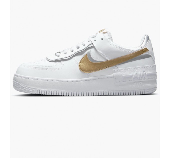 Кроссовки Nike Air Force 1 Low Shadow White Gold (W) DM3064-100