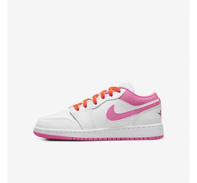Кроссовки женские Nike 1 Low Gs 'White Safety Orange Pinksicle (DR9498-168)