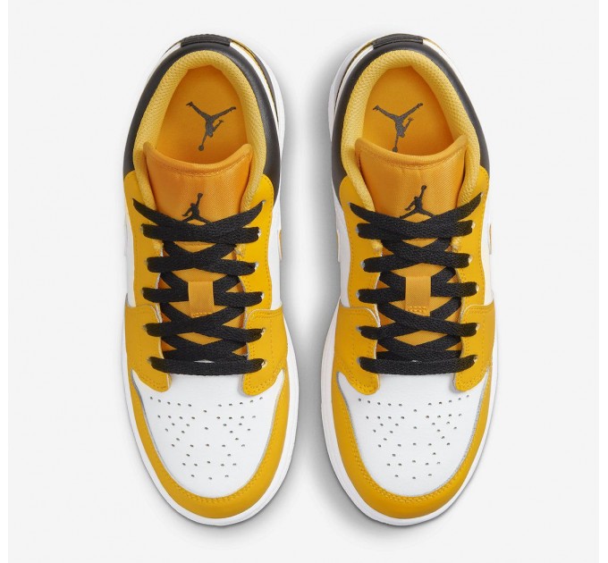 Кроссовки детские Nike 1 Low “University Gold” Appears For Kids (553560-701)