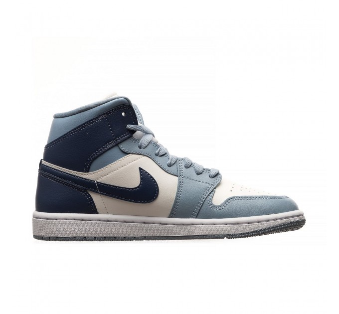 Кроссовки женские Jordan 1 Mid Shoes 'Diffused Blue' (BQ6472-140)