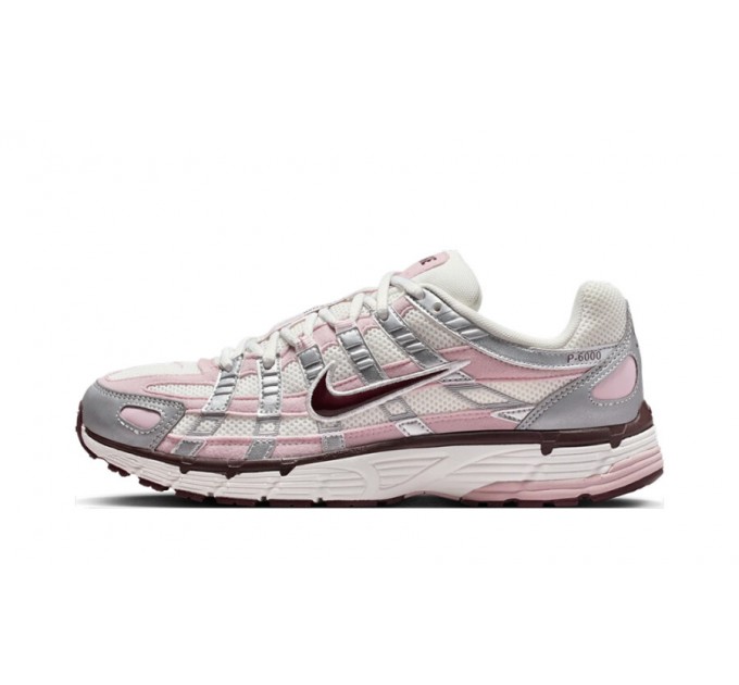 Кроссовки женские Nike P-6000 Silver Burgundy Plum Chalk (IM6026-121)