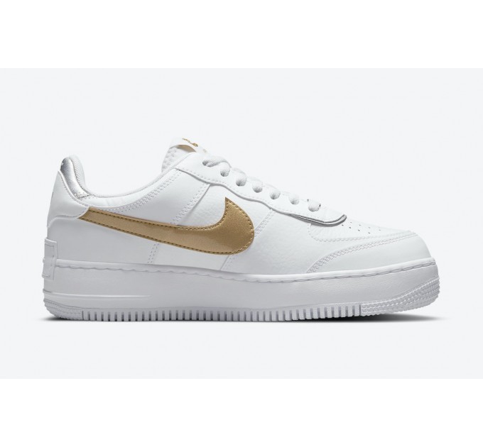 Кроссовки Nike Air Force 1 Low Shadow White Gold (W) DM3064-100