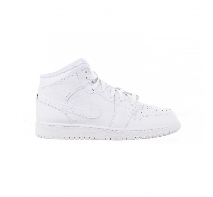 Кроссовки женские Jordan 1 Mid (Gs) (554725-136)