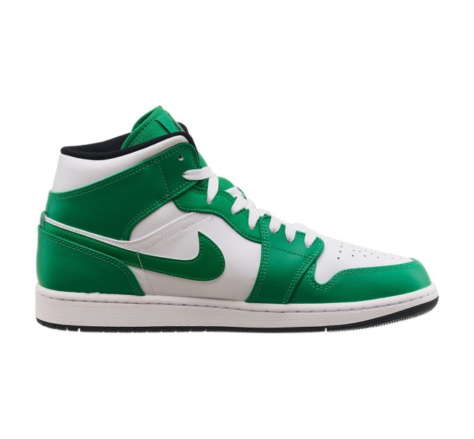 Кроссовки мужские Jordan 1 Mid “Lucky Green” (DQ8426-301)
