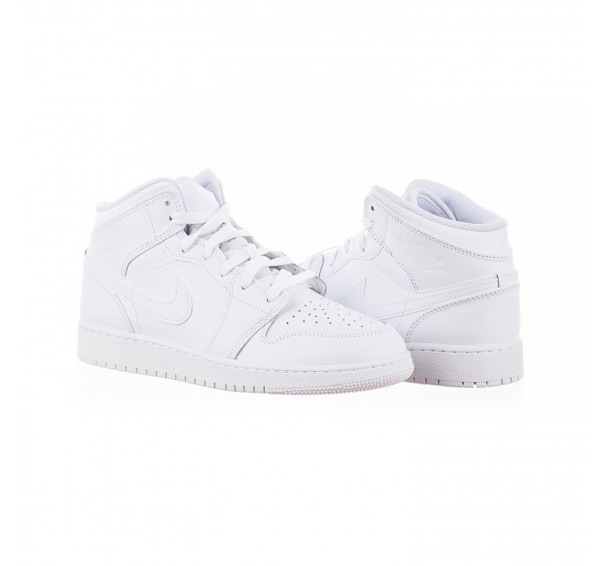 Кросівки жіночі Jordan 1 Mid (Gs) (554725-136)