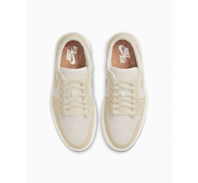 Кроссовки женские Nike Women's 1 Low Elevate "Tan Suede"(Gs) (DH7004-101)