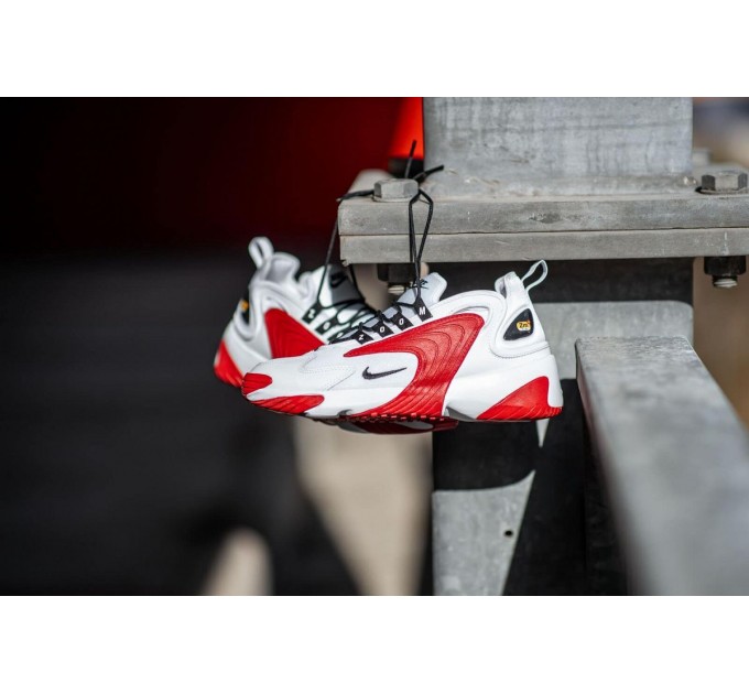 Кроссовки Nike Zoom 2K цвет: бело-красный