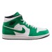 Кроссовки мужские Jordan 1 Mid “Lucky Green” (DQ8426-301)