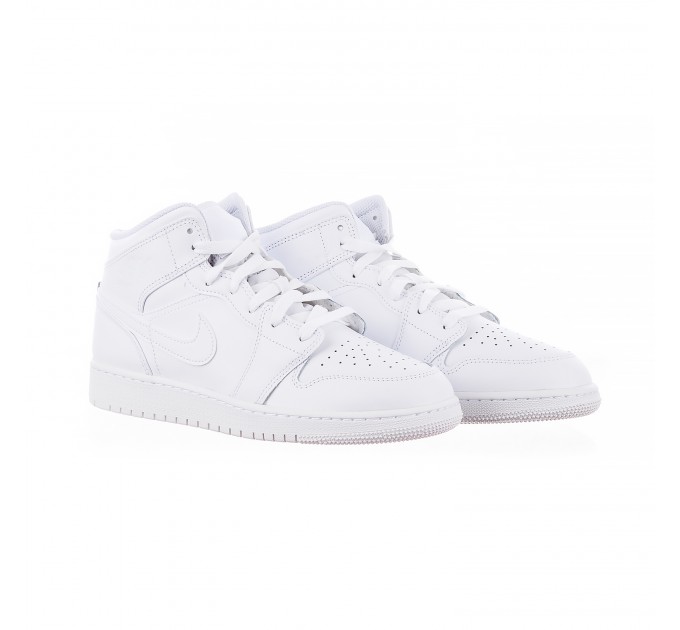 Кросівки жіночі Jordan 1 Mid (Gs) (554725-136)