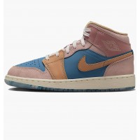 Кроссовки женские Jordan 1 Mid Gs “Zen” (FN7452-400)