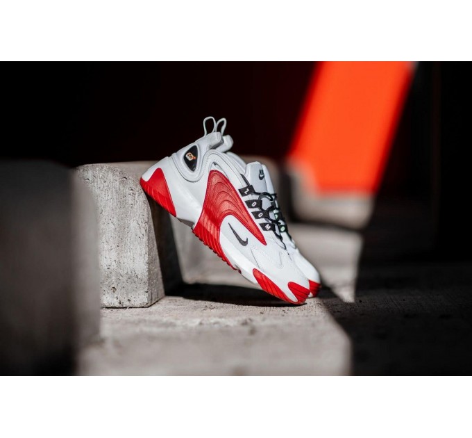 Кроссовки Nike Zoom 2K цвет: бело-красный