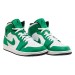 Кроссовки мужские Jordan 1 Mid “Lucky Green” (DQ8426-301)