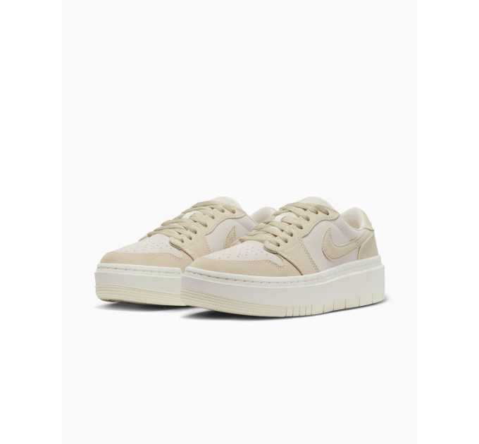Кроссовки женские Nike Women's 1 Low Elevate "Tan Suede"(Gs) (DH7004-101)