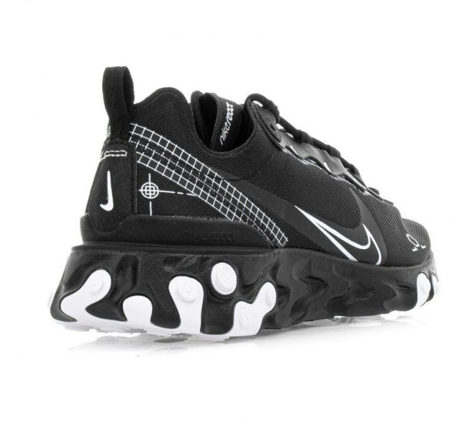 Кросівки Nike React Element 55 Black-white