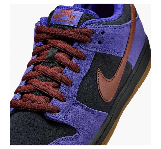 Кроссовки мужские Nike Sb Dunk Low Pro Violet/Black (HQ1625-500)