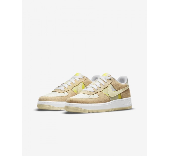 Кроссовки женские Nike Air Force 1 Low Gs “Lemon Drop” (DM9476-700)