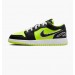 Кроссовки Jordan 1 Low Se Black Cat Volt (Gs) DX6666-701