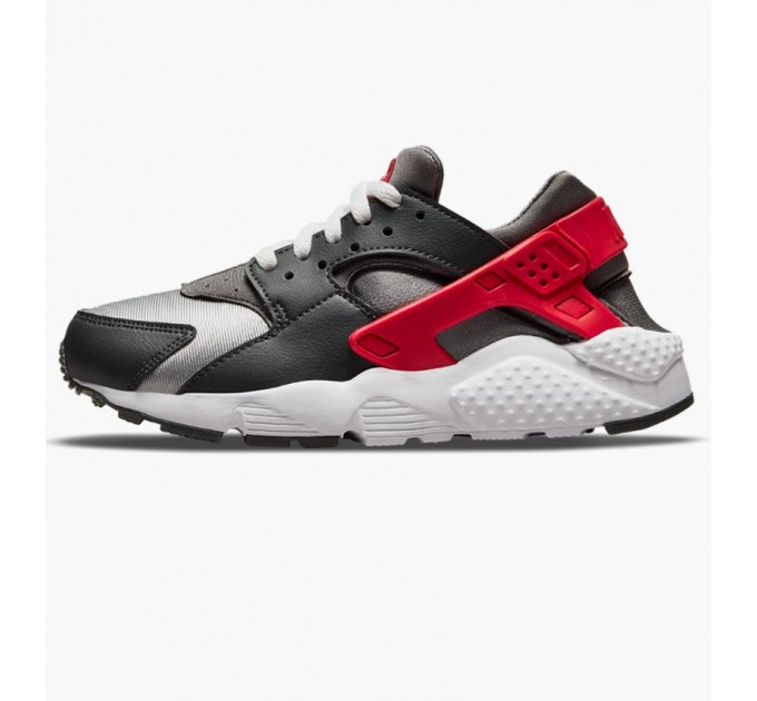 Кроссовки Nike Air Huarache Run Gs Smoke Grey University Red 654275-041