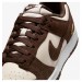 Кроссовки женские Nike Dunk Low Orewood Mini Swoosh Brown/White (IO4244-102)
