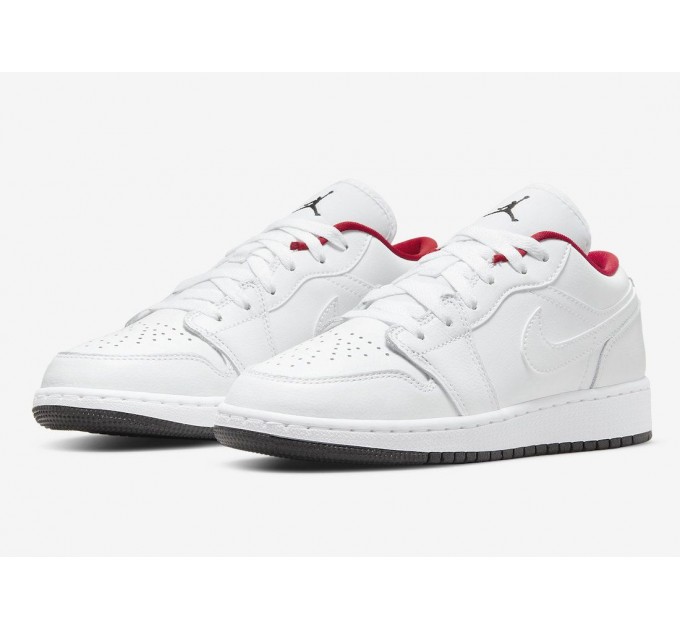 Кроссовки женские Nike 1 'White Gym Red' - 'Mismatched Insoles' (553560-164)