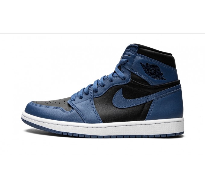Кроссовки Jordan 1 Retro High Og Dark Marina Blue 555088-404