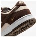 Кроссовки женские Nike Dunk Low Orewood Mini Swoosh Brown/White (IO4244-102)