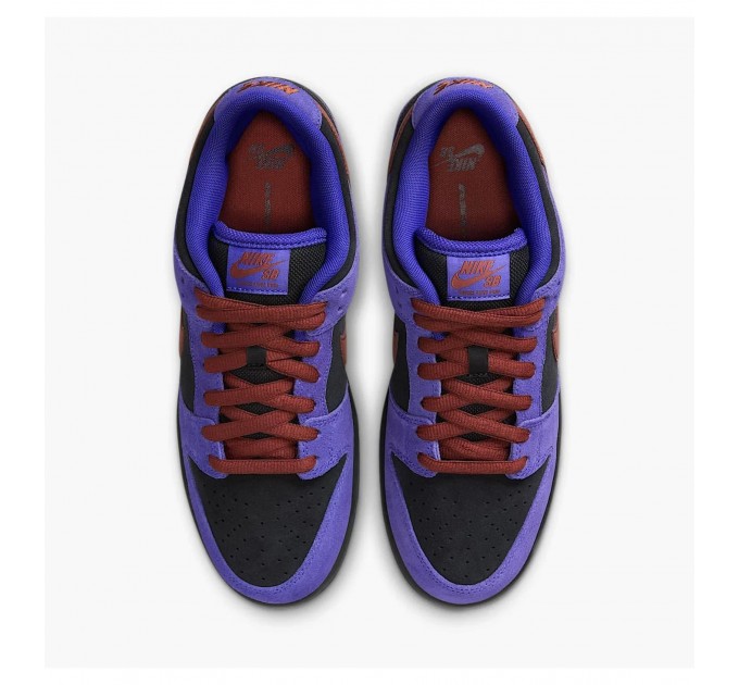 Кроссовки мужские Nike Sb Dunk Low Pro Violet/Black (HQ1625-500)