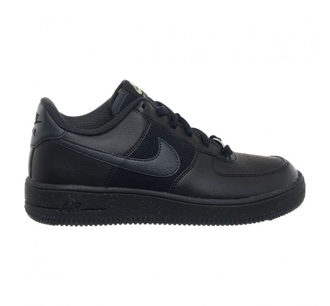 Кросівки жіночі Nike Ir Force 1 Low Crater Gs Triple Black (DH8695-001)