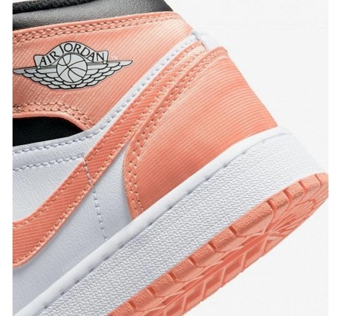 Кроссовки Jordan 1 Mid Light Madder Root (Gs) DM9077-108