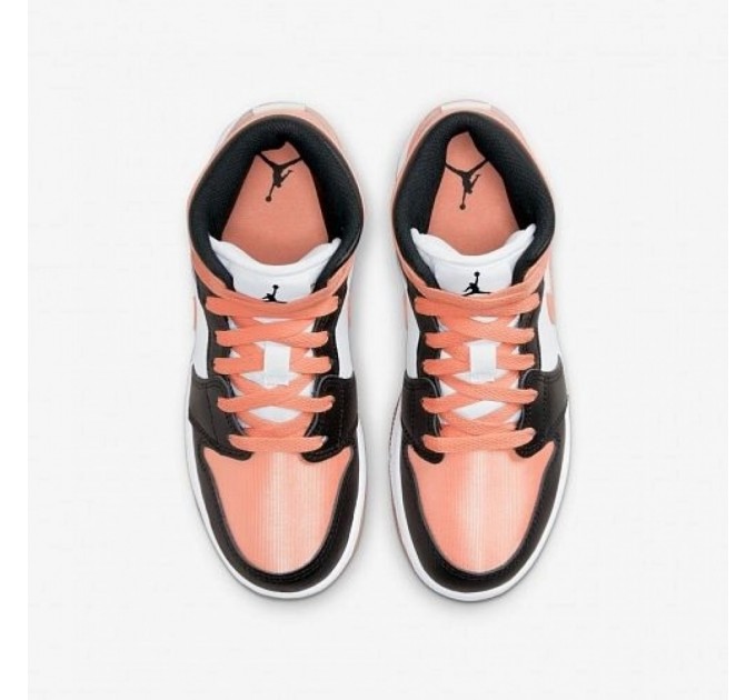 Кроссовки Jordan 1 Mid Light Madder Root (Gs) DM9077-108