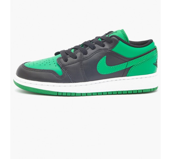 Кроссовки Jordan 1 Low Lucky Green (Gs) 553560-065