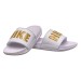 Тапочки жіночі Nike Wmns Offcourt Slide White Metallic Gold (BQ4632-106)