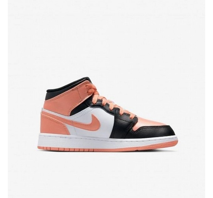 Кроссовки Jordan 1 Mid Light Madder Root (Gs) DM9077-108