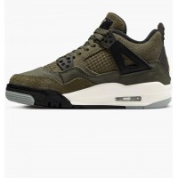 Кроссовки Jordan 4 Retro Se Craft Medium Olive (Gs) FB9928-200